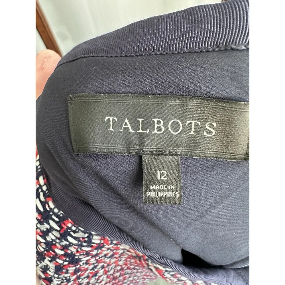 Talbots tweed pencil